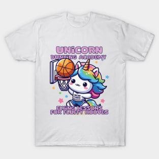 Unicorn Dunking Academy T-Shirt